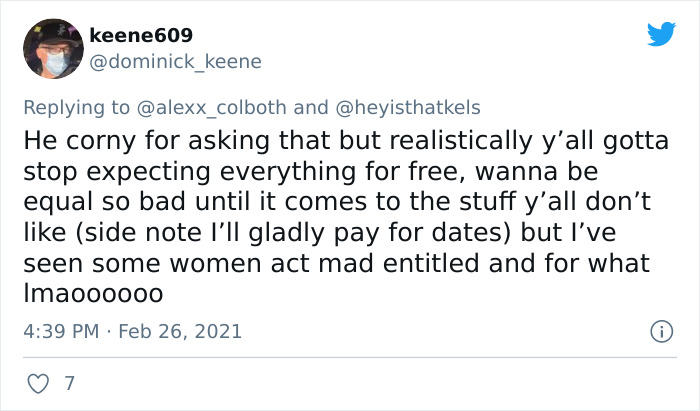 Guy Demands His Date Return $35 After It Didn't Lead To Anything More