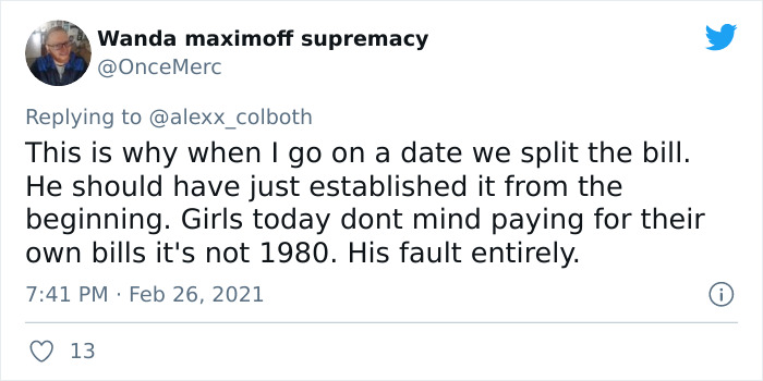 Guy Demands His Date Return $35 After It Didn't Lead To Anything More