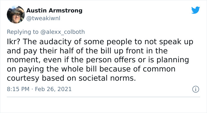 Guy Demands His Date Return $35 After It Didn't Lead To Anything More