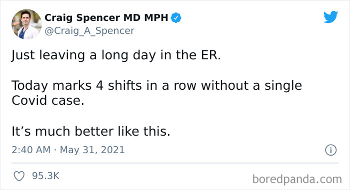 4 Shifts In A Row Without A Single Covid-19 Case
