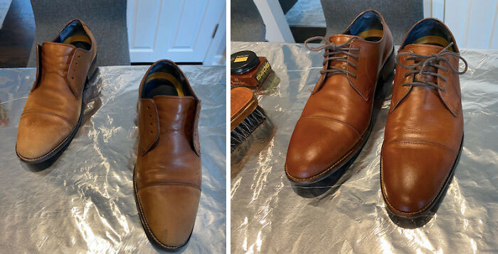 Polishing Your Shoes Is The Frugal Choice