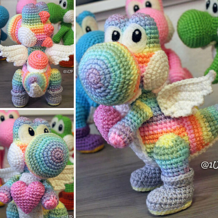 I Made A Rainbow Themed Yoshi!