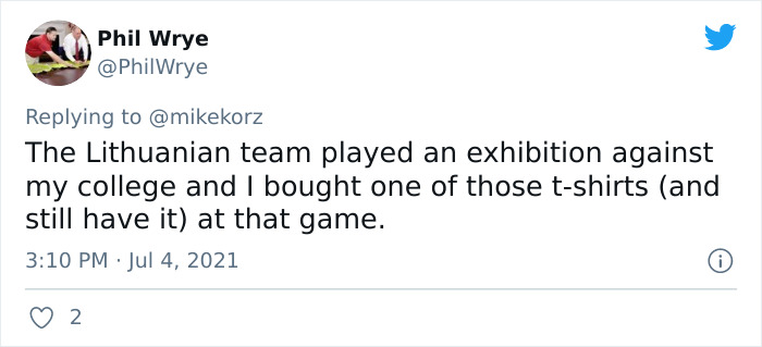 Inspirational Story Of One Of The Most Famous Tie-Dye Shirts Created For A Post-Soviet Lithuanian Basketball Team By An American Rock Band Is Going Viral