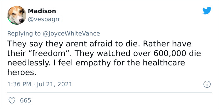 "I'm Sorry, It's Too Late" - Doctor Reveals What She Tells Unvaccinated Patients Dying From Covid "I'm Sorry, It's Too Late" - Doctor Reveals What She Tells Unvaccinated Patients Dying From Covid
