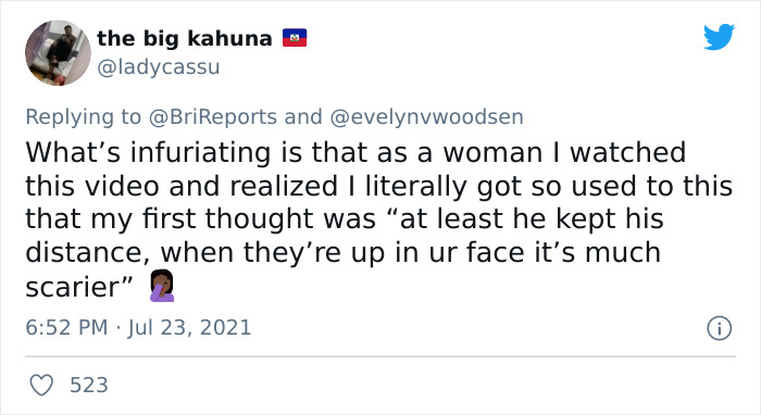 Female Reporter Keeps Her Cool Despite Receiving Disgusting Comments From A Man Right Before Going On Air, Takes The Footage To Twitter