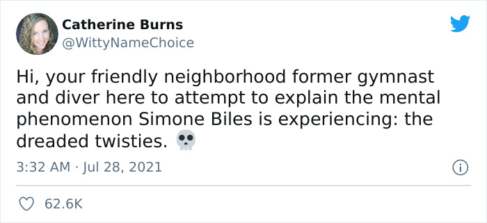 Simone Biles Mentioned The 'Twisties' As The Reason For Her Withdrawal, So Gymnasts Are Explaining What That Means Simone Biles Mentioned The 'Twisties' As The Reason For Her Withdrawal, So Gymnasts Are Explaining What That Means