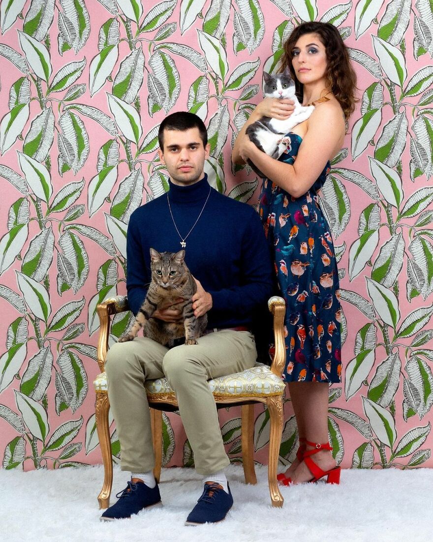 This Photographer Makes Fun And Quirky Portraits Of Its Owners With Their Pets (100 Pics)