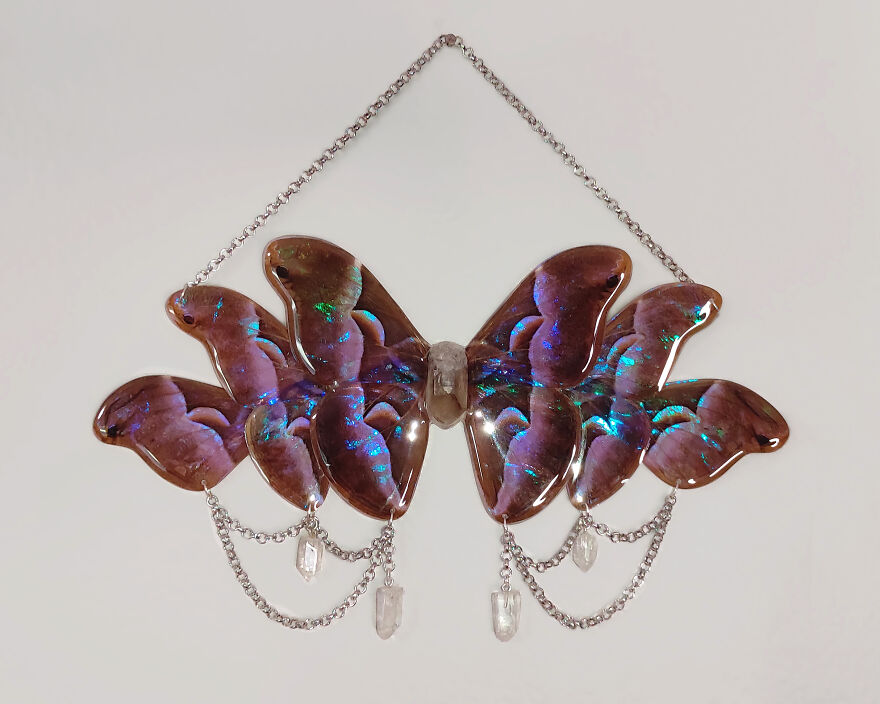 I Create Magical Pieces With Real Insect Wings To Give Them New Life I Create Magical Pieces With Real Insect Wings To Give Them New Life