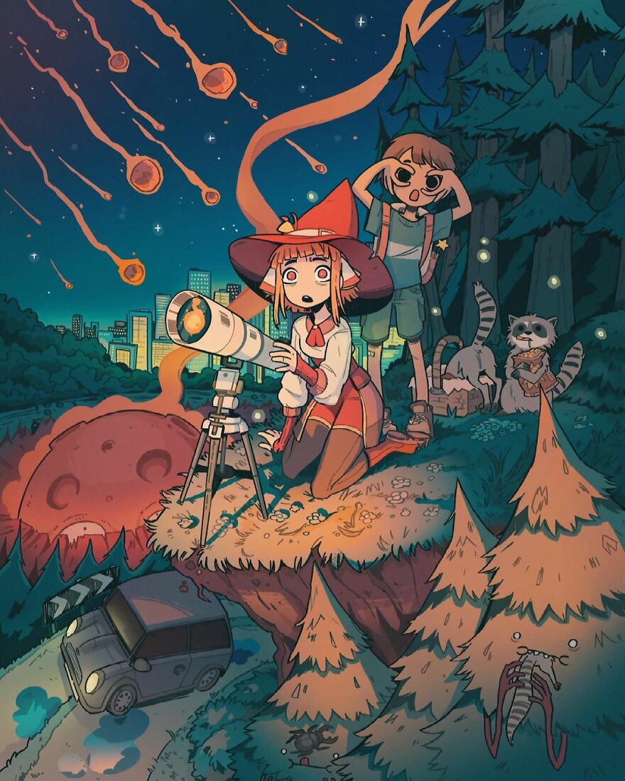 Artist Creates Magical And Whimsical Illustrations