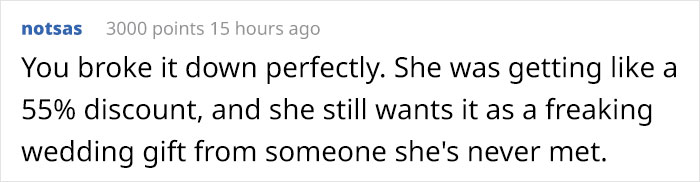Entitled Bride Believes This Stranger Owes Her A Custom Order Done For Free, Gets Livid When He Refuses Entitled Bride Believes This Stranger Owes Her A Custom Order Done For Free, Gets Livid When He Refuses