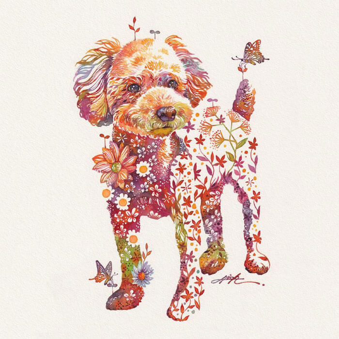 Watercolor-Art-Animals-Hiroki-Takeda