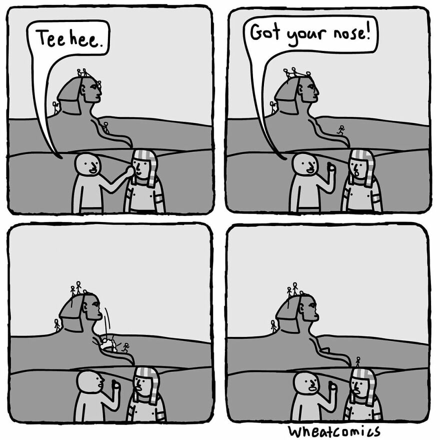 The Silly But Funny Comics From 'Wheat Comics'