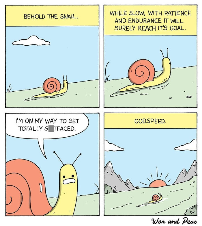 Dark But Funny Comics By War And Peas