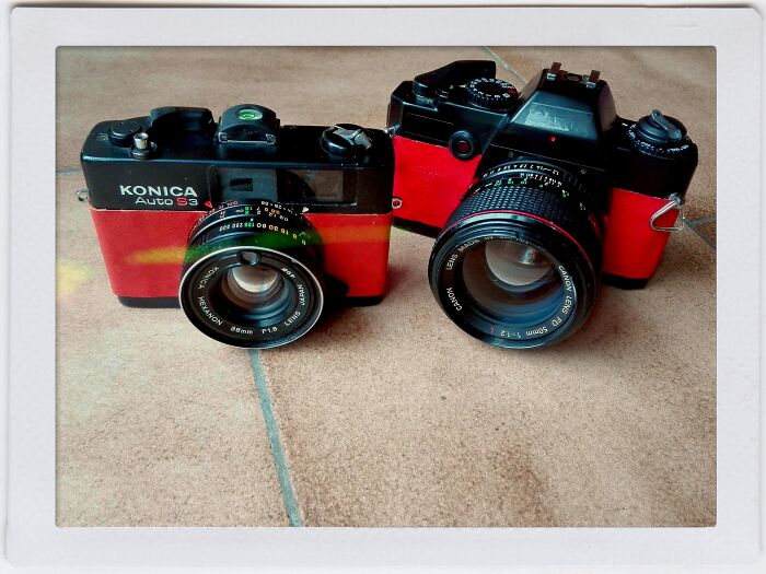 I Put New Skin On Old Cameras