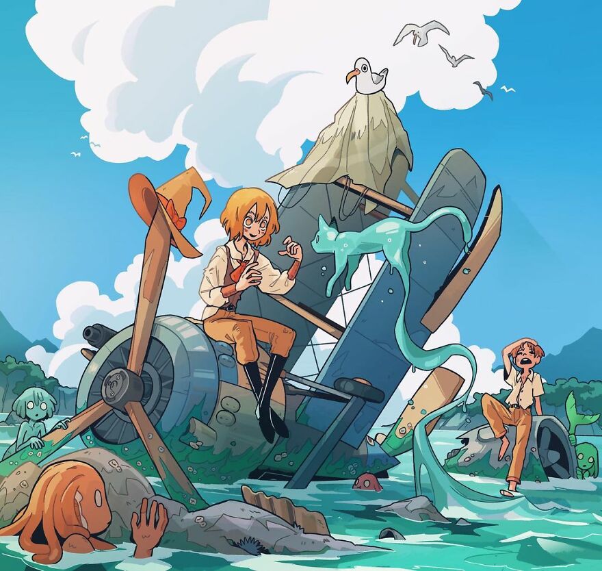 Artist Creates Magical And Whimsical Illustrations