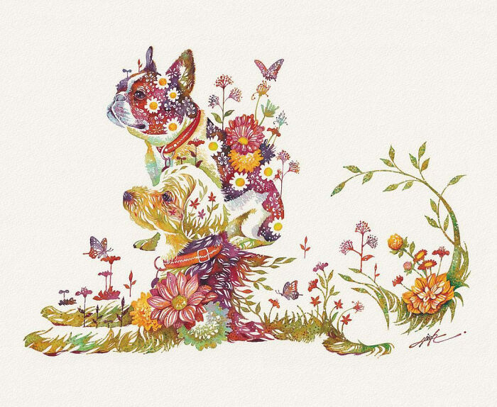 Watercolor-Art-Animals-Hiroki-Takeda