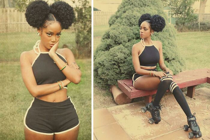 70's Edition: Roller Girl (Semi Self Drafted)