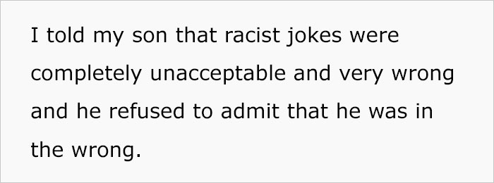 Mom Forces Son To Apologize For Racist Joke To Chinese Delivery Guy Who Already Had It Rough, Dad Doesn’t Like The Punishment Mom Forces Son To Apologize For Racist Joke To Chinese Delivery Guy Who Already Had It Rough, Dad Doesn’t Like The Punishment