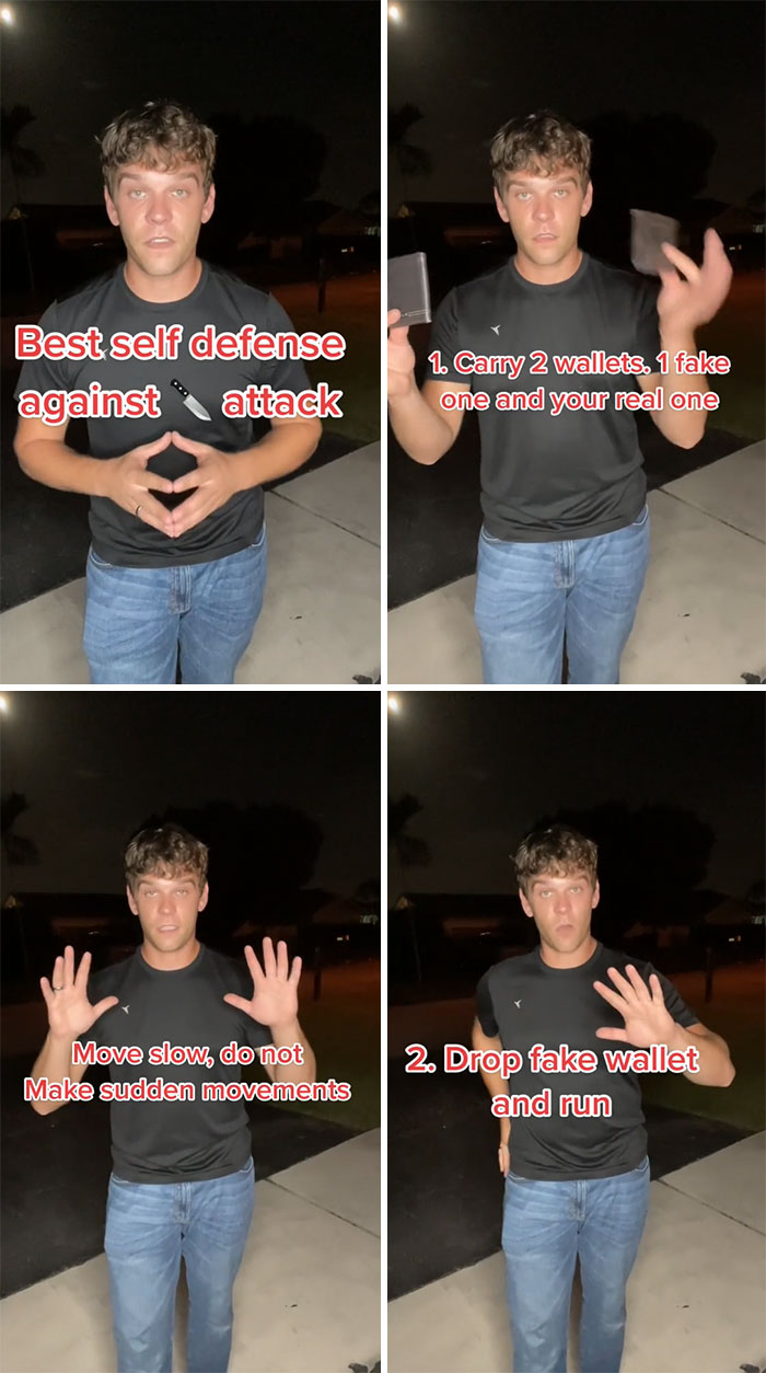 Self Defence Against Knife Attack