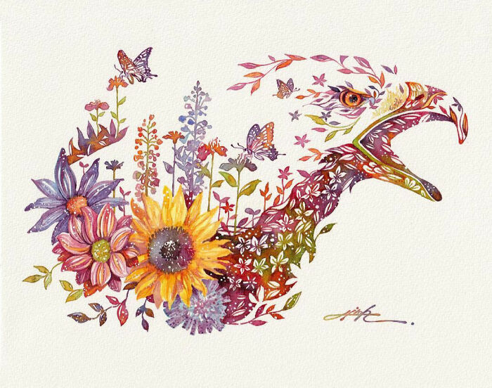 Watercolor-Art-Animals-Hiroki-Takeda