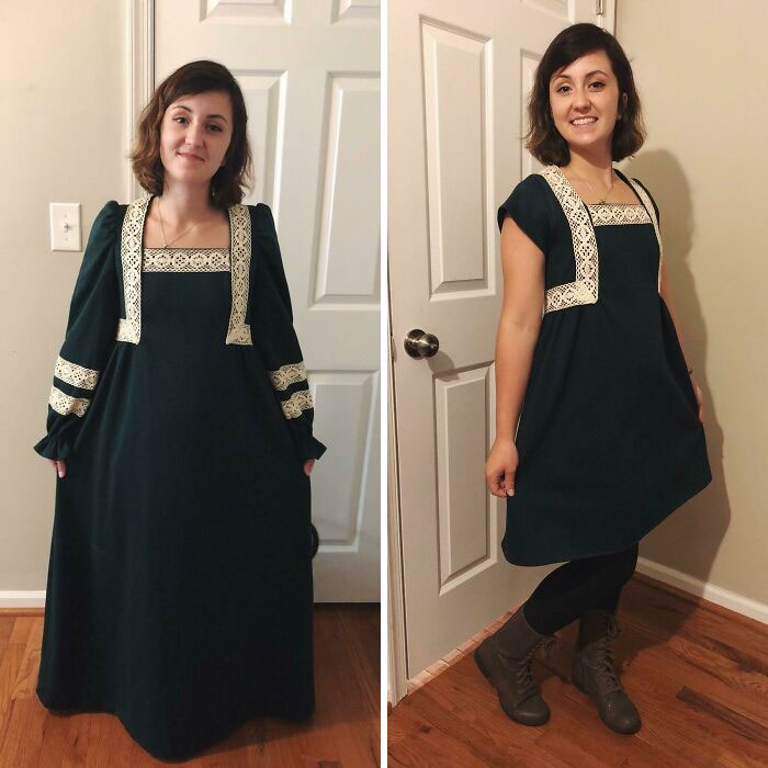 Gave My Nana’s Dress New Life