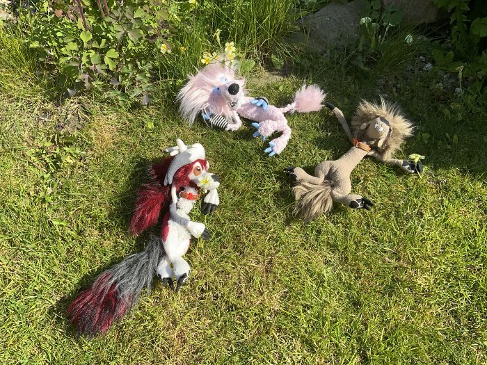 I Make Plushies For Fun, I Made A Pack Of Werewolves During Lockdown! 🐺🖤