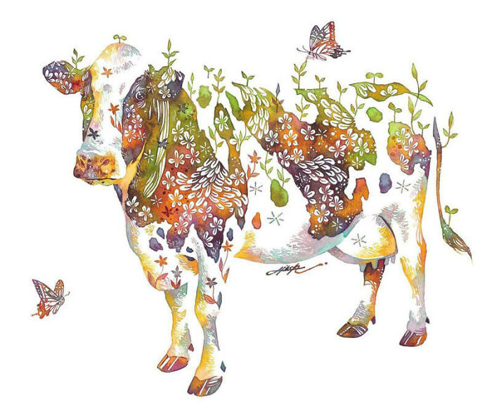Watercolor-Art-Animals-Hiroki-Takeda