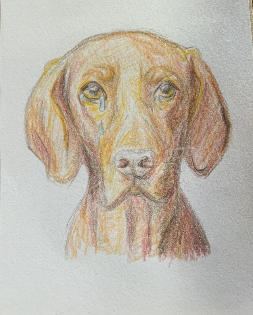 I Drew This For My Friend When His Mother Died