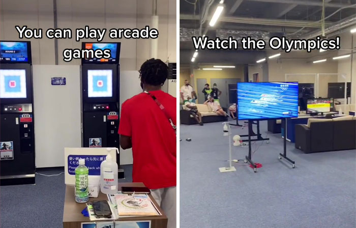 Athlete Shows Off All The Cool Stuff In The Olympic Village In Tokyo That Most Of Us Never See Athlete Shows Off All The Cool Stuff In The Olympic Village In Tokyo That Most Of Us Never See