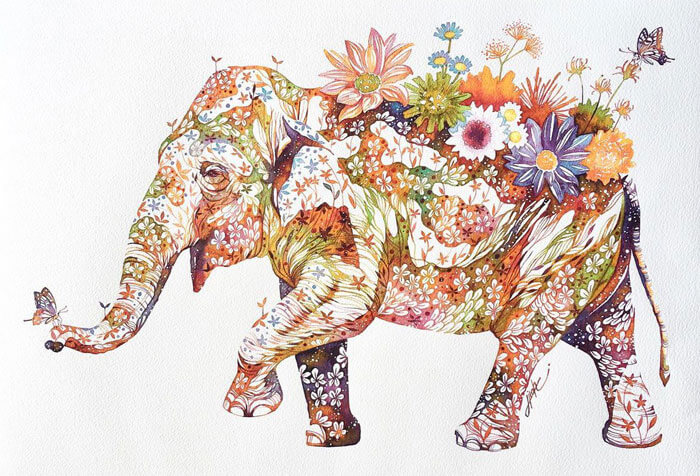 Watercolor-Art-Animals-Hiroki-Takeda