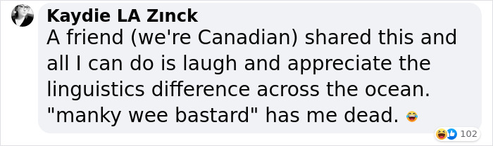 Chat with tattoo parlor customer goes viral over linguistic differences, featuring humorous comments and emoji reactions.