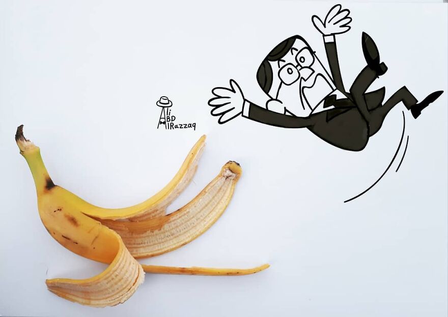I Draw Interactive Illustrations Using Everyday Objects