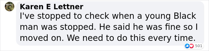 Numerous Drivers Pull Over To Check On A Black Woman Who Was Stopped By Cops And Was Screaming For Help