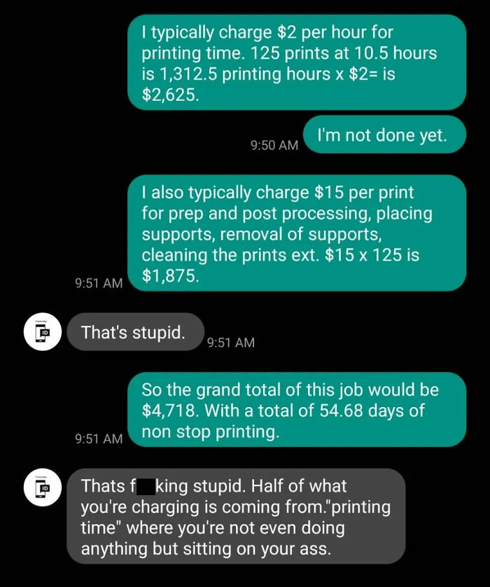 Entitled Bride Believes This Stranger Owes Her A Custom Order Done For Free, Gets Livid When He Refuses