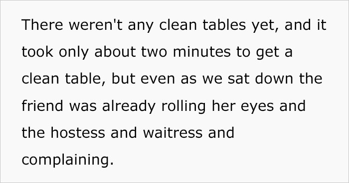 Guy Publicly Shames Wife’s Friend For Being Rude To A Waitress, Asks Online If He Went Too Far Guy Publicly Shames Wife’s Friend For Being Rude To A Waitress, Asks Online If He Went Too Far