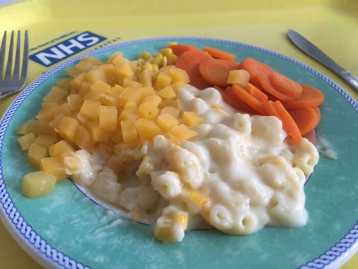 Hospital Food At Its Best! Just What A New Mother Needs After A Long, Traumatic Delivery. This Is UK