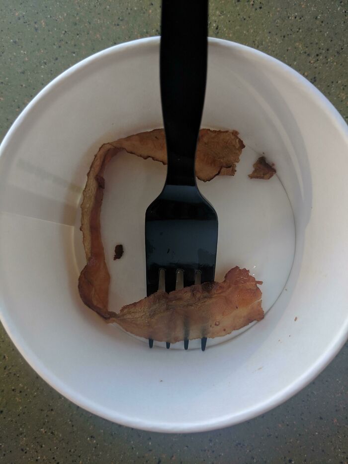 Side Of Bacon At The Hospital In Florida