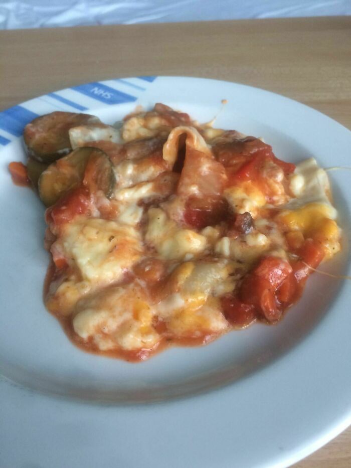 Hospital Vegetable Lasagne