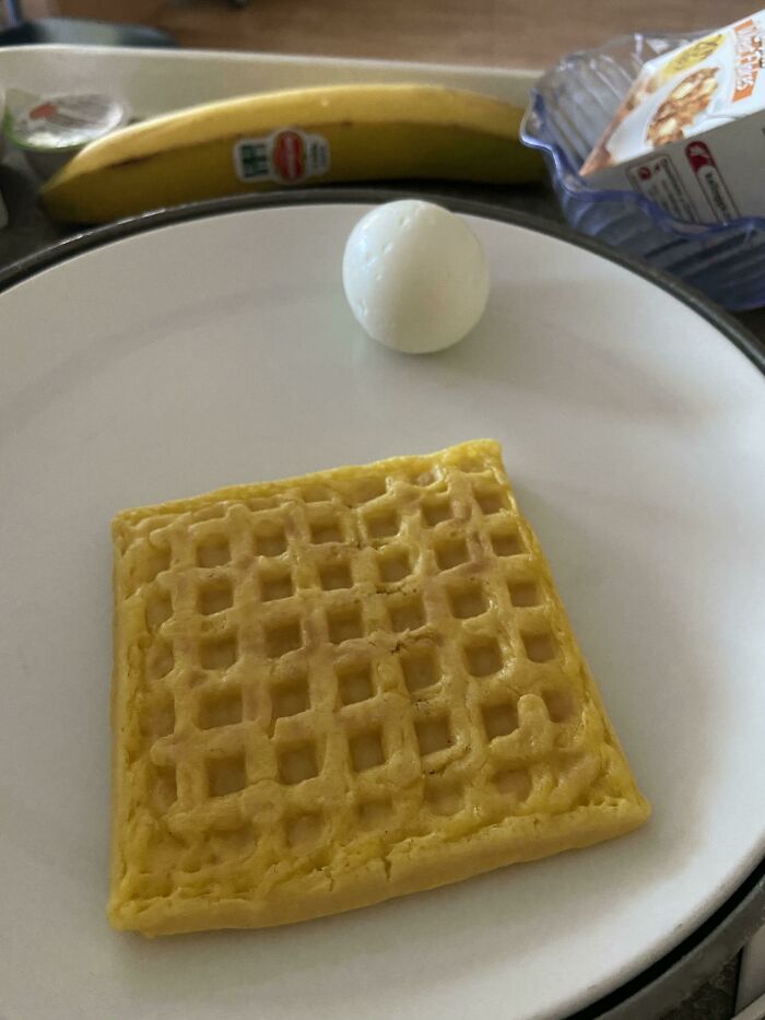 I Knew I Took This Picture For A Reason. Feast Your Eyes On My Hospital Breakfast In America