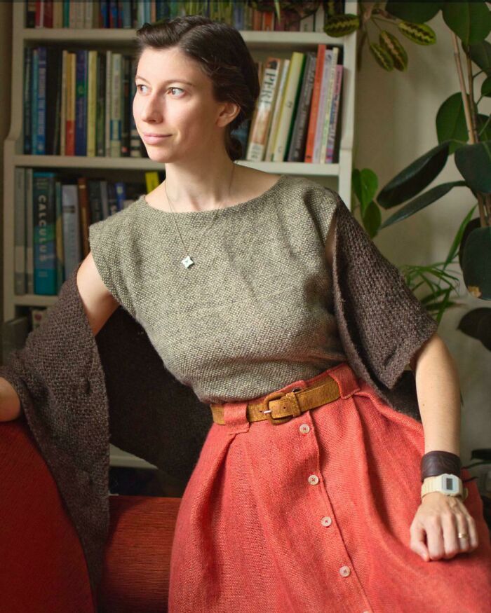 Been Working On My Weaving Skills To Make Fabric For Garments. Quite Pleased With How It’s Going