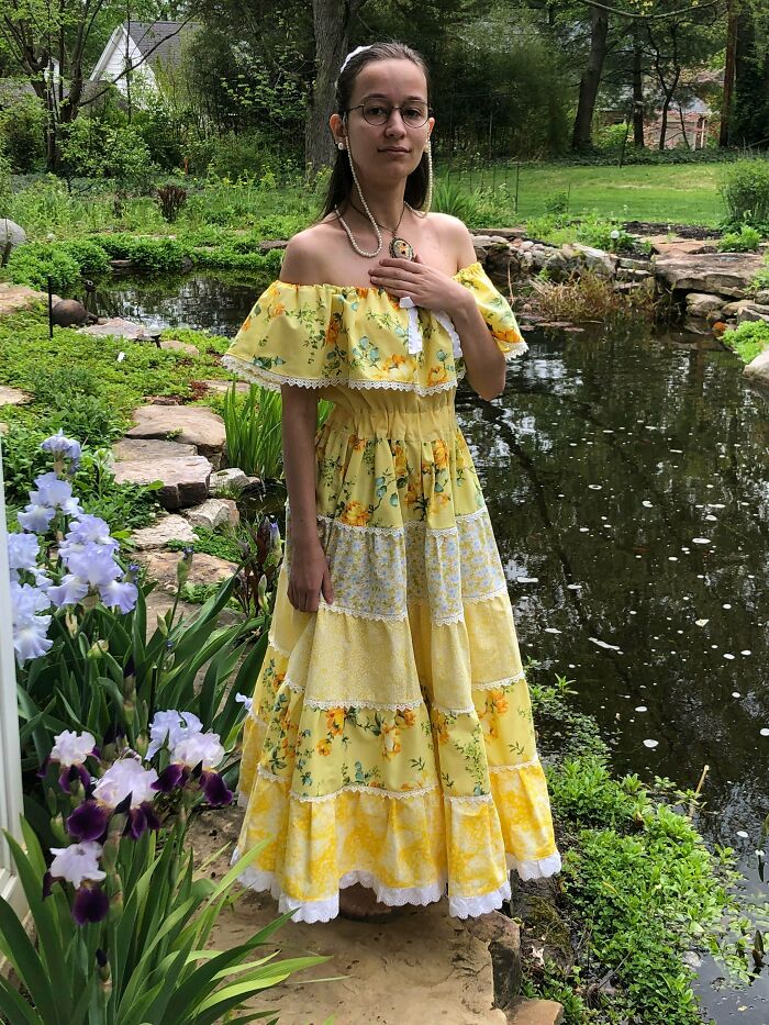 My New Dress Is Finally Finished! Isn’t It Beautiful?