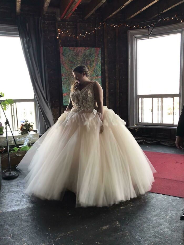 So My Sister Got Married This Weekend And I Designed/Made Her Gown