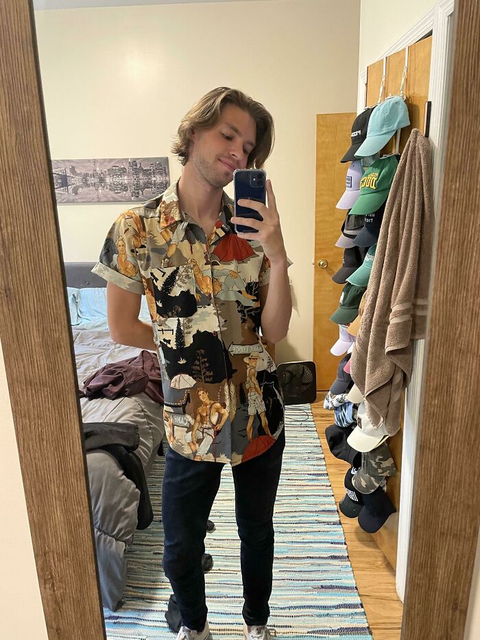 My First Shirt I’ve Ever Made. Pretty Happy With How It Turned Out