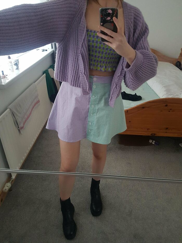 First Skirt Attempts (New Look 6346)