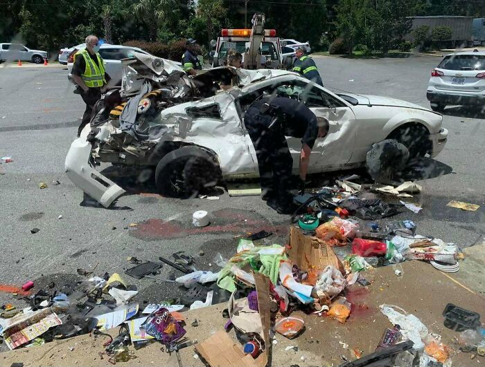 Drag Racing After Buying Groceries