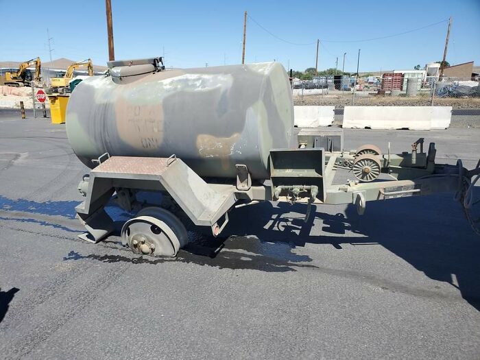 Our LT Forgot To Disengage The Brakes For The Water Buffalo. Drove At Least 10 Miles With Them Engaged, Not Realizing The Tire Was On Fire And The Rim Was Being Decimated