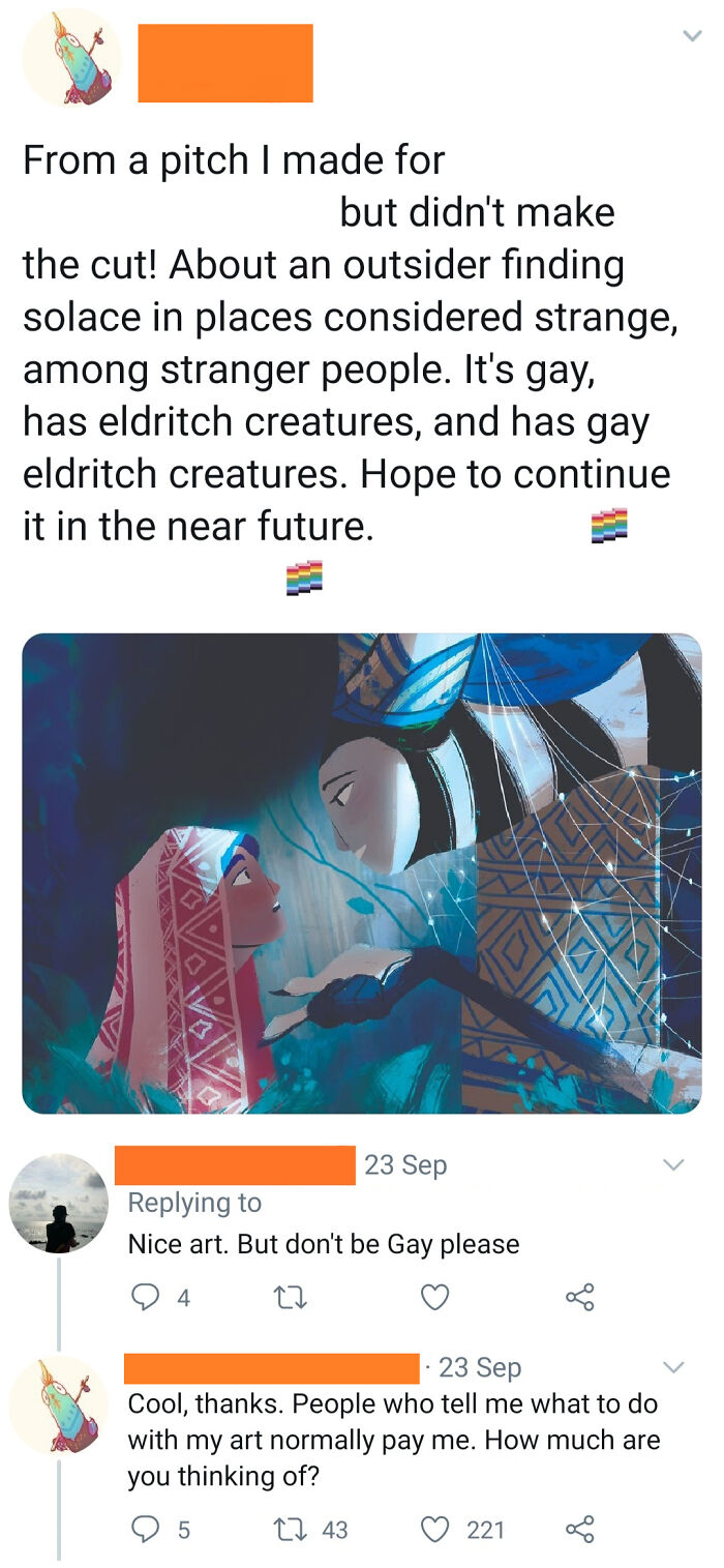 If You Want To Tell Someone What They Can Draw, Pay Them First