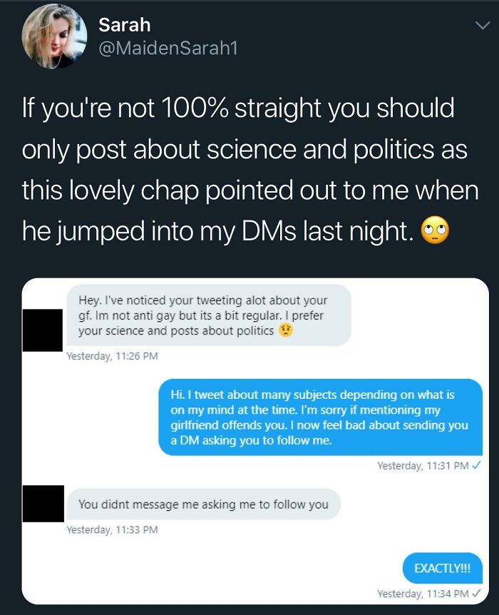 Don’t Know About You Folks, But I Totally Get Asked To Follow People All The Time