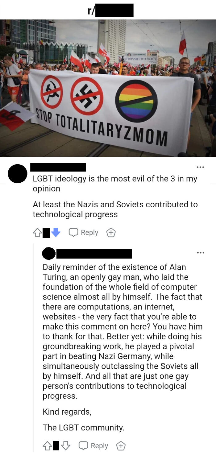 When A Nazi Sympathiser Picks The Wrong Argument To Prove His Point