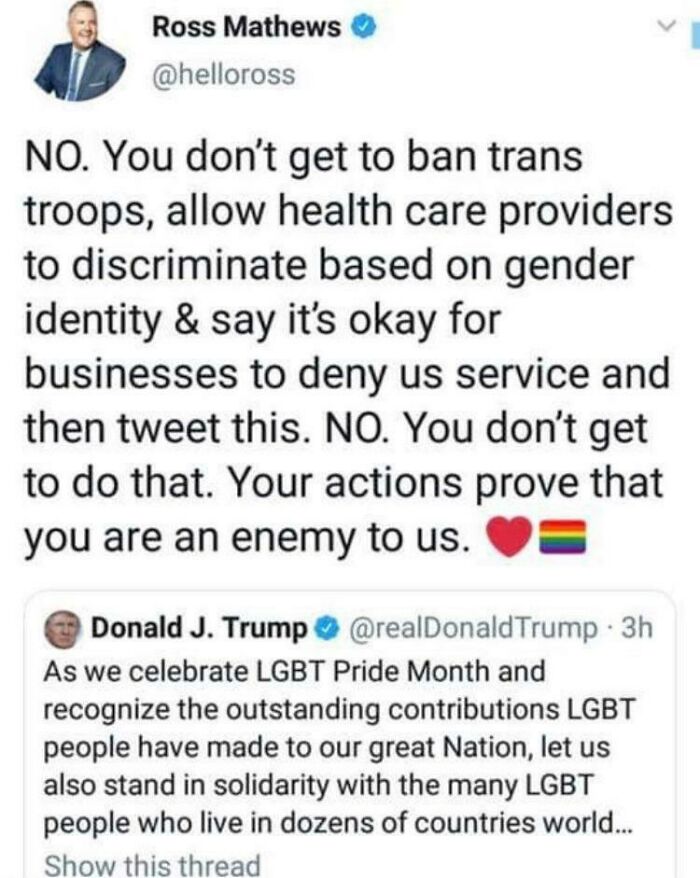 You Can’t Be On Both Sides